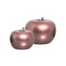 Dupla Maçã Decoração Em Cerâmica Rosé Gold - 1