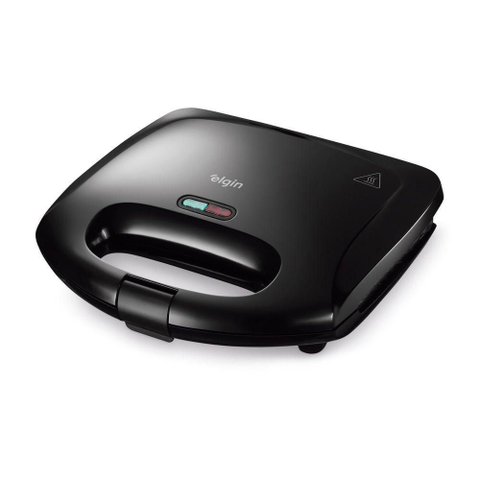 Sanduicheira Elgin Fast Time Placas Duplas 800W Preto 220V Aquecer
