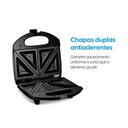 Ver imagem 4 de Sanduicheira Elgin Fast Time Placas Duplas 800W Preto 220V Aquecer