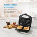 Ver imagem 3 de Sanduicheira Elgin Fast Time Placas Duplas 800W Preto 220V Aquecer