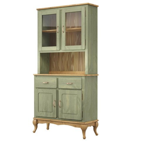 Balcão com Arca Oratório em Madeira Maciça 2 Mais 2 Portas