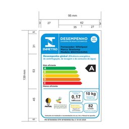 Lava e Seca Brastemp 10kg/6kg titanium com Smart Sensor, Lavar com Vapor e Função Secagem - BNO10AS - 18