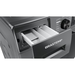 Lava e Seca Brastemp 10kg/6kg titanium com Smart Sensor, Lavar com Vapor e Função Secagem - BNO10AS - 8
