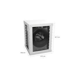 Lava e Seca Brastemp 10kg/6kg titanium com Smart Sensor, Lavar com Vapor e Função Secagem - BNO10AS - 7