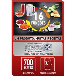 Multiprocessador 700w 16 Funções Mp62 Marfim 110v - Arno - 6