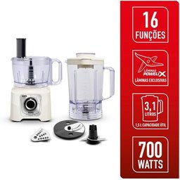 Multiprocessador 700w 16 Funções Mp62 Marfim 110v - Arno - 4