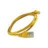 Kit com 15 Patch Cord RJ45 Cat5e 1,5m Amarelo - Nexans - 2