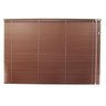 PERSIANA HORIZONTAL 25 MM BLACKOUT 1,35 X 1,35 MARROM - 2