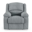 Ver imagem 1 de Poltrona do Papai Reclinável Sala de Cinema Barcelona Elétrica Touch Massagem Usb Linho Cinza