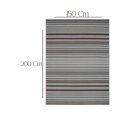 Ver imagem 5 de Tapete Sala / Quarto Desenhado Funcional Glifos Grafite 52 - 150 X 200 Cm - J Serrano