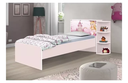 Ver imagem 5 de Cama de Solteiro Rosa para Menina com Cabeceira Baú Luxo Personagem Princesas Liz