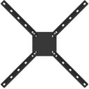 Ver imagem 3 de SUPORTE TV 10" a 56" 400X400 1 MOV PRETO