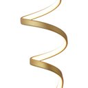 Ver imagem 4 de Lustre Pendente Sindora Dcd03235 Dourado Led Bivolt