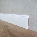 Ver imagem 4 de Rodape Poliestireno Slim 10cm Frisado Branco 2 Metros