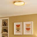 Ver imagem 2 de Plafon Well Douradoref. 488 Sl Iluminação 54cm 52w 3000k Dourado