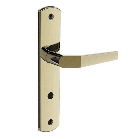 Fechadura PopLine Reta Banheiro Antique Brass - Soprano