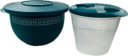Ver imagem 1 de Tupperware Kit 2 Peças Tigela Murano 1,3 Litros e Pote 800ml Verde Kit 2 Peças Tigela Murano 1,3 Lit