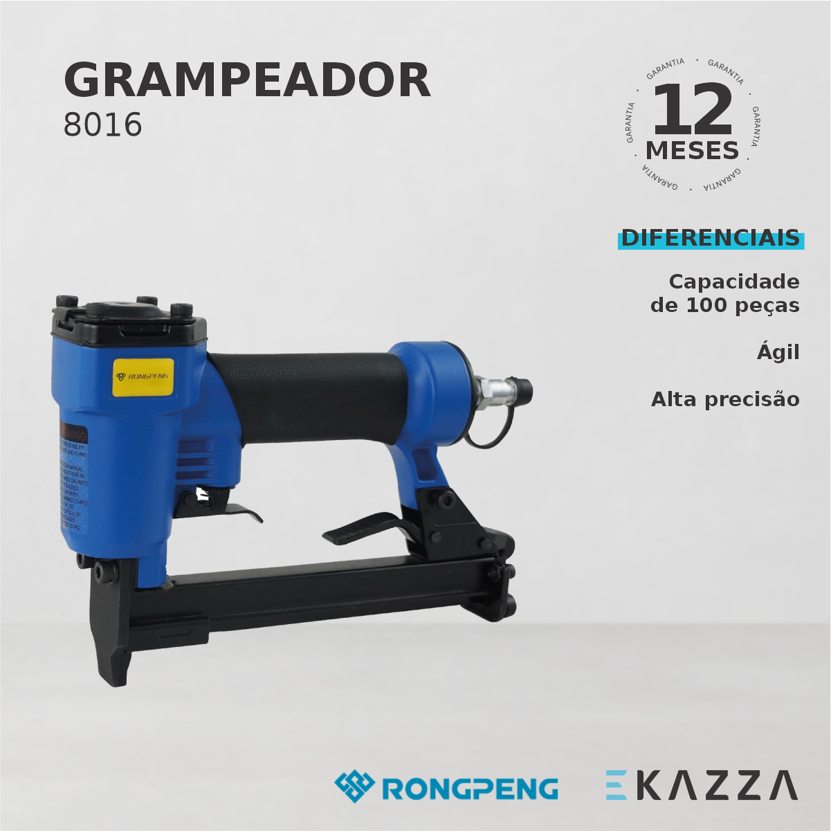 Grampeador 8016 - RONGPENG - 3