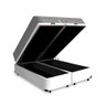 Cama Box Bau Queen Branco + Colchão Queen Evolution Molas Ensacadas (158x198x32) - Probel - 2