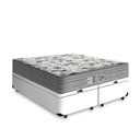 Ver imagem 4 de Cama Box Bau Queen Branco + Colchão Queen Evolution Molas Ensacadas (158x198x32) - Probel
