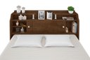 Ver imagem 4 de Cabeceira Casal Elisa Conjunto Box Colchão 138cm Cor Flex