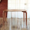 Ver imagem 1 de Mesa de Jantar Retangular 100cm Tampo Laminado Aura