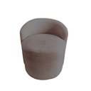 Ver imagem 4 de Kit 2 Poltronas Decorativa Yara Orgânica Suede Capuccino