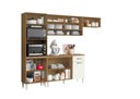 Ver imagem 3 de Cozinha Compacta Atenas 9 Portas 1 Gaveta Atacama Off White - Aramóveis