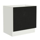 Ver imagem 6 de Balcão para Forno de Embutir 80 X 60 Cm sem Tampo Agata, Glamy, Stella Madesa Branco/preto