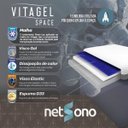 Ver imagem 7 de Colchão King Netsono Super Na Caixa Vitagel Space 193x203x24cm