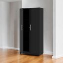 Ver imagem 1 de Armário Multiuso 02 Portas Lumiere Preto