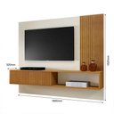 Ver imagem 3 de Painel Roma sem LED Cor:Off White/Naturalle
