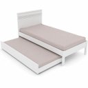 Ver imagem 1 de Cama de Solteiro com Auxiliar Rafaela Branco