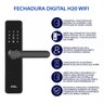 Agl H20 Wifi App Senha Tag Abnt Fechadura Digital Eletronica - 2