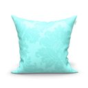 Ver imagem 2 de Kit Almofada Azul Tiffany Estampada 45cm x 45cm com Refil 3 Unidades