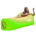 Ver imagem 1 de Sofá de Ar Inflável Camping Bag Saco de Dormir Verde VG+ VG Plus