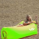 Ver imagem 5 de Sofá de Ar Inflável Camping Bag Saco de Dormir Verde VG+ VG Plus