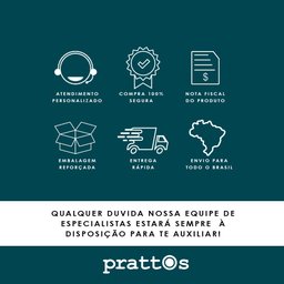 Kit de 50 Pratos Rasos 28cm Porcelana Tramontina Rustico Creme Marrom Luxo Refeição - 6