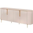 Ver imagem 1 de Aparador Buffet de Jantar 4 Portas Orgânico Lia D05 Off White