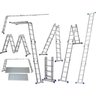 Escada Alumínio Articulada Multifuncional 4X4 - 4,71 m com Plataforma Mor - 3