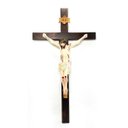 Ver imagem 1 de 3200 - Crucifixo de parede com Cristo em Resina 50 cm