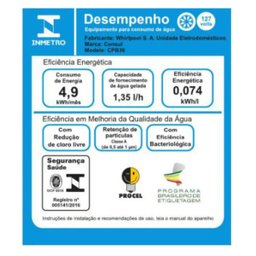 Purificador de Água Consul de Alta Capacidade de Refrigeração - Cpb36ab - 8