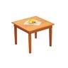 Conjunto Mesa de Jantar 80 x 80cm Madeira Maciça de Demolição com 4 Cadeiras Conforto - 2