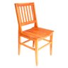 Conjunto Mesa de Jantar 80 x 80cm Madeira Maciça de Demolição com 4 Cadeiras Conforto - 3