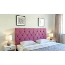 Ver imagem 1 de Cabeceira Estofada Cama de Casal Queen 1,60 X 55 Cm Modelo Paris Rosa