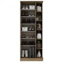 Ver imagem 3 de Sapateira 1 Porta com Espelho 6 Prateleiras Duetto Henn