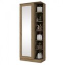 Ver imagem 2 de Sapateira 1 Porta com Espelho 6 Prateleiras Duetto Henn