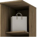 Ver imagem 6 de Sapateira 1 Porta com Espelho 6 Prateleiras Duetto Henn