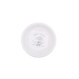 Kit Para Banheiro Lavabo Cerâmica Branco Sweet Home 4 Peças Casa Limpa - 5