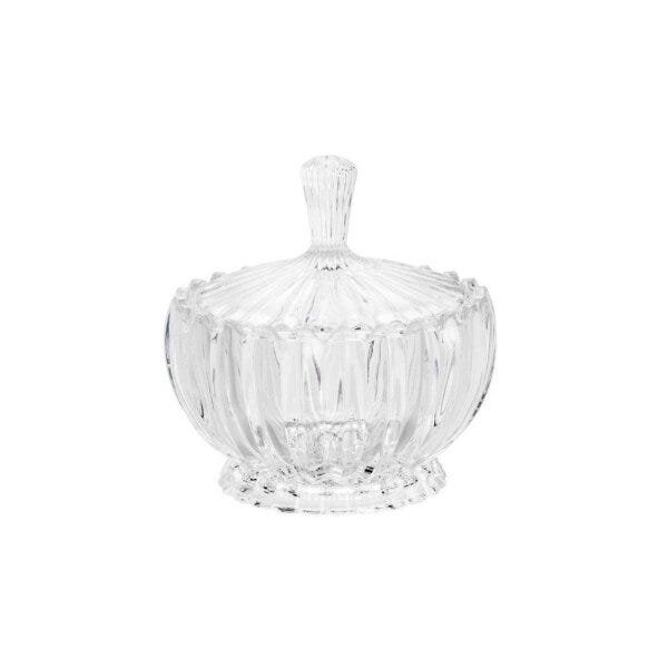 Bomboniere de Cristal com Tampa Geneva 16,5cmx17,5cm Rojemac